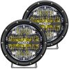 Rigid® 360-Series 6″ Driving LED Lights (White Backlight) 36204