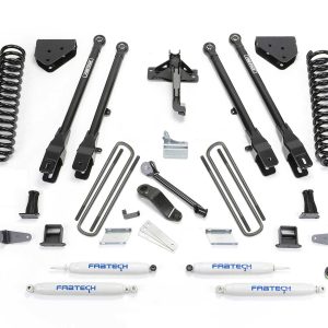 Fabtech® 8" Suspension Lift Kit, 4 Link, 08-16 Super Duty