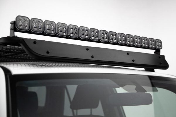 TotalZParts_Vision-X-Modular-LED-light-bar-installed-offroad-canam-rzr_clear-spot-flood-truck