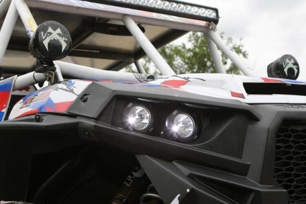 TotalZParts_Vision-X-Polaris-RZR-LED-Headlight-Upgrade-kit_installed-optimus-round-halo-UTV-ATV-OFF-ROAD
