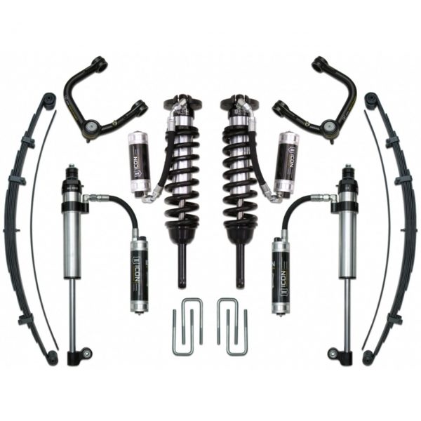 ICON® 0"-3.5" Stage 9 Front and Rear Suspension Lift Kit, 05+ Tacoma