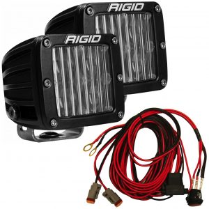 RIGID® D-Series DOT/SAE J583 Amber Yellow Surface Mount LED Light Pods Pair