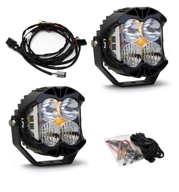 Baja Designs® LP4 Pro LED Driving/Combo Clear Lens Pair