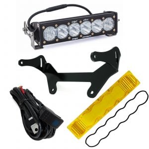 Baja Designs® OnX6+™ Can-Am X3 10" LED Shock Mount Kit w/Amber Lens
