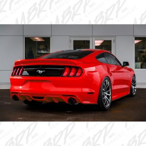 MBRP® Dual Cat Back 3" Race Exhaust (Black) 15-20 Mustang 2.3 EcoBoost