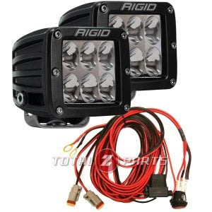 Rigid Industries® D-Series Pro Pair Driving LED Light Pods w/Harness