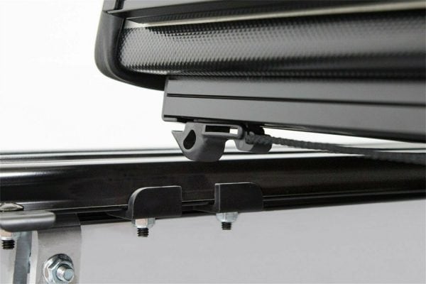 Access-Lomax-Folding-Bed-Cover-Panel-Aluminum-Side-Rail-Opened