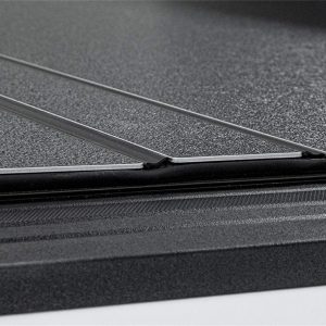LOMAX™ Matte Black Hard Tri-Fold Bed Cover 12-24 Ram 2500/3500 (RamBox)