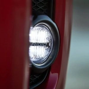Rigid Industries® 360-Series SAE Fog Light Kit (White) Tacoma Tundra 4Runner
