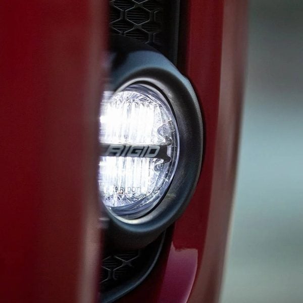 Rigid Industries® 360-Series SAE Fog Light Kit (White) Tacoma Tundra 4Runner