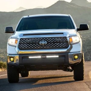 Rigid® 360-Series SAE Fog Light Kit (Amber) Tacoma Tundra 4Runner