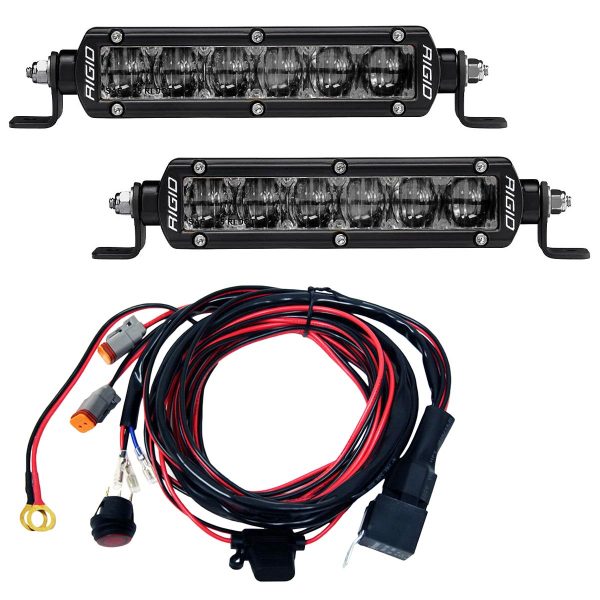 Rigid Industries® SR-Series 6-inch Fog Light LED Bars 906703 Rigid Industries® SR-Series 6-inch Fog Light LED Bars 906703