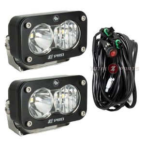 Baja Designs® S2 Pro™ LED Lights Pair Driving/Combo White Clear