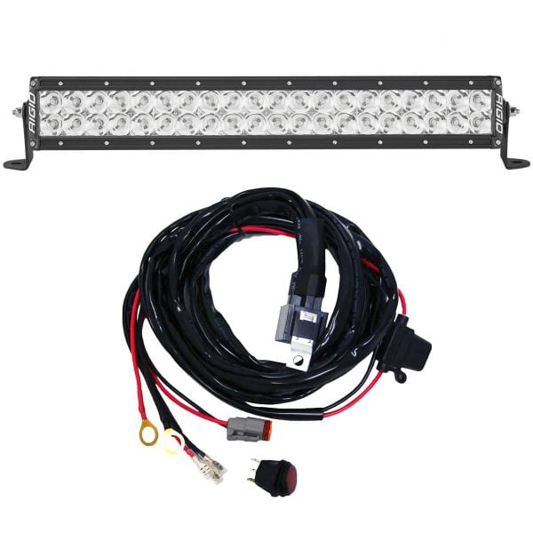Rigid Industries® E-Series Pro 20-inch Flood LED Light Bar with Harness