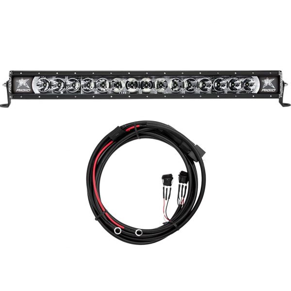 Rigid Industries® Radiance+ 30 inch LED Light Bar (White Backlight) with Harness