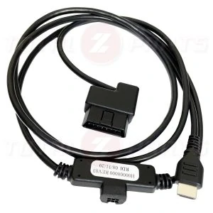 Edge Products CS2 CTS2 CTS3 OBDII Cable, OBDII Plug to Monitor (HDMI)