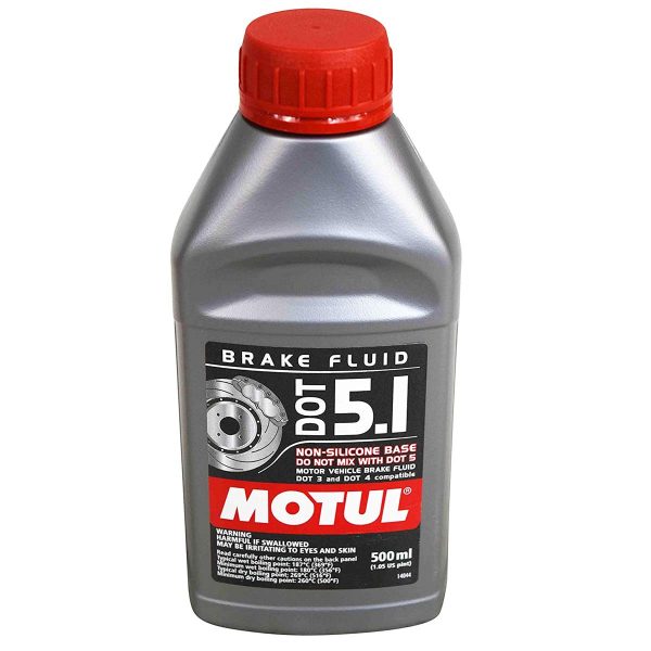 Motul® DOT 5.1 Motor Vehicle Brake Fluid Fully Synthetic 500ml / 0.5L