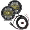 Rigid® 360-Series 6″ Driving LED Fog Lights (White Backlight) with Harness
