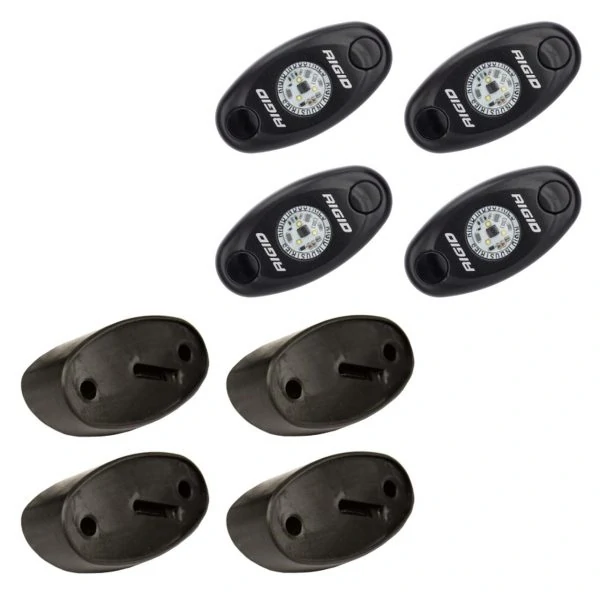 Rigid Industries®  A-Series LED Rock Light Kit (Cool White) 400203