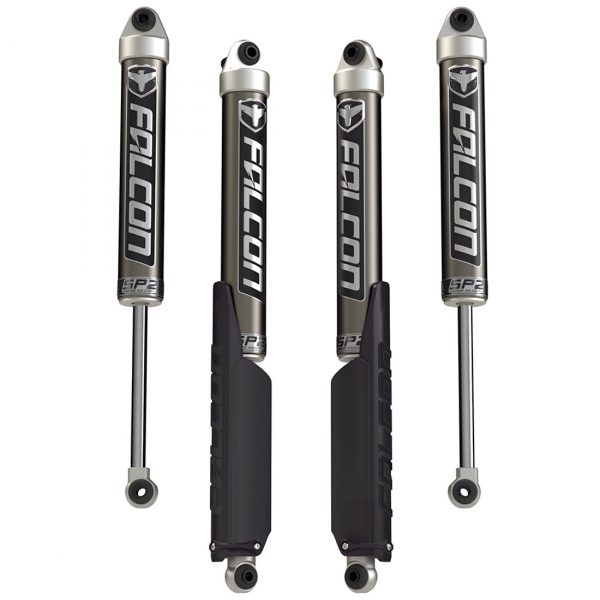 TeraFlex® Falcon SP2 2.1 Monotube Shock Kit (2-3.5" Lift) 2018+ Jeep JLU 4-Door