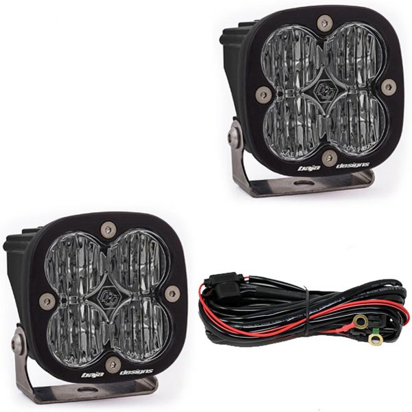 Baja Designs® Squadron™ SAE LED Fog Lights Pair Wide Cornering