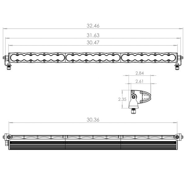 TotalZParts_Baja-Designs-s8-30-inch-dimensions-measurements