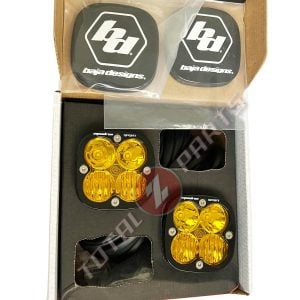 Baja Designs® Squadron Sport™ LED Pair Amber Driving/Combo Lights & Rock Guards Baja Designs® Squadron Sport™ LED Pair Amber Driving/Combo Lights & Rock Guards