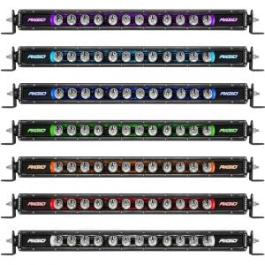 Rigid Industries® 40" Radiance Plus SR-Series 8 Option Backlight LED Bar w/Harness Rigid Industries® 40" Radiance Plus SR-Series 8 Option Backlight LED Bar w/Harness