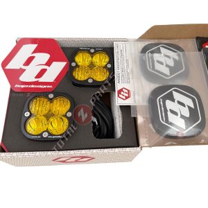Baja Designs® Squadron Sport™ LED Pair Amber Driving/Combo Lights & Rock Guards Baja Designs® Squadron Sport™ LED Pair Amber Driving/Combo Lights & Rock Guards