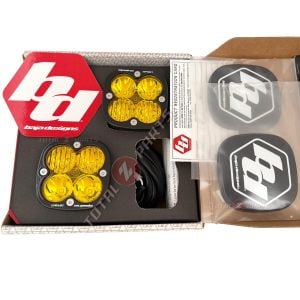 Baja Designs® Squadron Sport™ LED Pair Amber Driving/Combo Lights & Rock Guards Baja Designs® Squadron Sport™ LED Pair Amber Driving/Combo Lights & Rock Guards