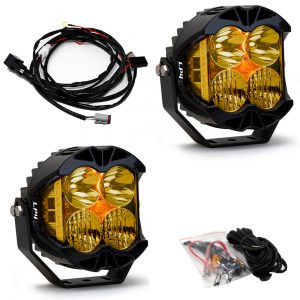 Baja Designs® LP4 Pro LED Driving/Combo Amber Lens Pair