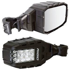 Rigid Industries® 64011 Reflect LED Lights Side Mirrors Pair (Can-Am, Polaris, Honda, Yamaha) Rigid Industries® 64011 Reflect LED Lights Side Mirrors Pair (Can-Am, Polaris, Honda, Yamaha)