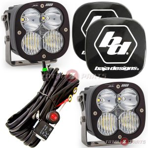 Baja Designs® XL80™ LED Lights Pair Driving/Combo & Rock Guards Kit