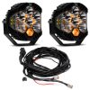 Baja Designs® LP6 Pro™ LED White Driving/Combo Light Pair w/Upfitter Harness