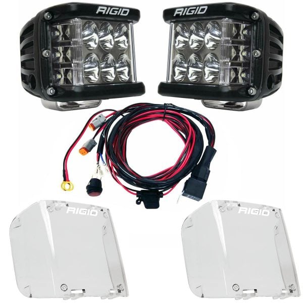 Rigid Industries® D-SS Pro Driving LED Light Pods Pair w/Harness & Clear Covers Rigid Industries® D-SS Pro Driving LED Light Pods Pair w/Harness & Clear Covers