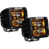 Rigid® Radiance Pod 3″ Cube LED Light Pods (Amber Backlight)
