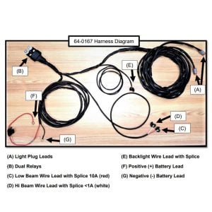 Baja Designs® Upfitter Lockout Wiring Harness, LP9/LP6 Pro, 2-light Max Baja Designs® Upfitter Lockout Wiring Harness, LP9/LP6 Pro, 2-light Max