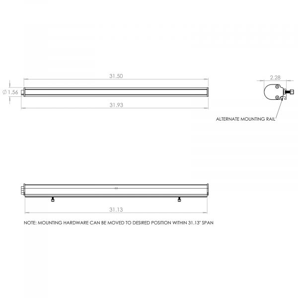 TotalZParts_Baja-Designs-RTL-Led-Rear-Tail-Light-Bar-Mounting-Channels