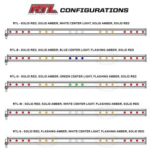 Baja Designs® RTL 30-inch Blue LED Rear Tail Light Bar Aluminum 103001 Baja Designs® RTL 30-inch Blue LED Rear Tail Light Bar Aluminum 103001
