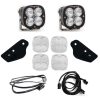 Baja Designs® XL Pro™ A-Pillar LED Upfitter Ditch Lights Kit (2021+ Bronco)