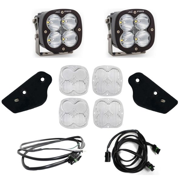 Baja Designs® XL Pro™ A-Pillar LED Upfitter Ditch Lights Kit (2021+ Bronco) Baja Designs® XL Pro™ A-Pillar LED Upfitter Ditch Lights Kit (2021+ Bronco)