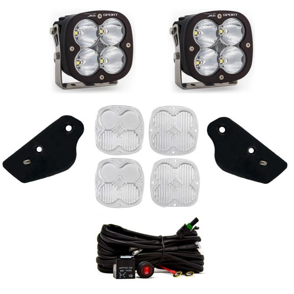 Baja Designs® XL Sport™ A-Pillar LED Ditch Lights Kit (2021+ Bronco)