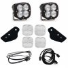 Baja Designs® XL Sport™ A-Pillar LED Ditch Lights Upfitter Kit (2021+ Bronco)
