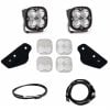 Baja Designs® Squadron Pro™ A-Pillar LED Ditch Lights Upfitter Kit (2021+ Bronco)