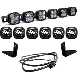 Baja Designs® 6 XL Linkable LED Bumper Light Bar Upfitter Kit (2021+ Bronco)