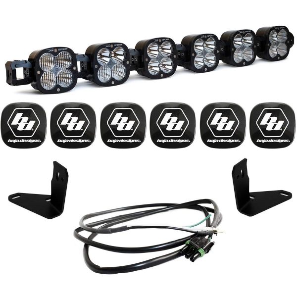 Baja Designs® 6 XL Linkable LED Bumper Light Bar Upfitter Kit (2021+ Bronco) Baja Designs® 6 XL Linkable LED Bumper Light Bar Upfitter Kit (2021+ Bronco)