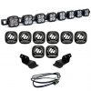 Baja Designs® 8 XL Linkable LED Roof Light Bar Upfitter Kit (2021+ Bronco)
