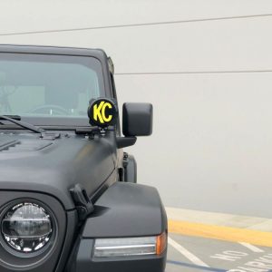 KC HiLiTES® Gravity Pro6™ 6" LED SAE Pillar Ditch Lights Kit (Jeep JL Wrangler / JT Gladiator) KC HiLiTES® Gravity Pro6™ 6" LED SAE Pillar Ditch Lights Kit (Jeep JL Wrangler / JT Gladiator)