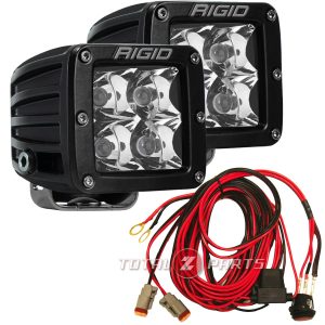 Rigid Industries® D-Series Pro Spot LED Light Pods Pair w/Harness