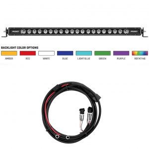 Rigid Industries® 30" Radiance Plus SR-Series 8 Option Backlight LED Bar w/Harness Rigid Industries® 30" Radiance Plus SR-Series 8 Option Backlight LED Bar w/Harness